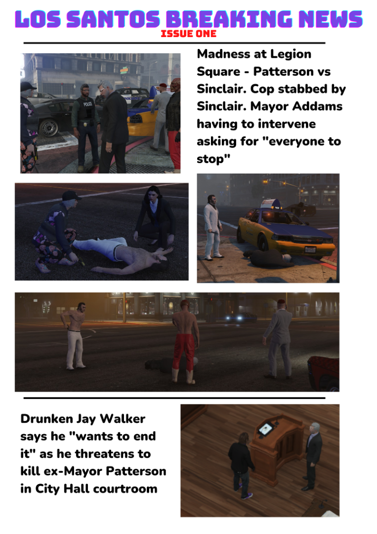 Los Santos Breaking News Issue One