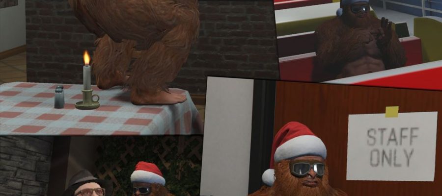 CHRISTMAS YETI ROAMS LOS SANTOS