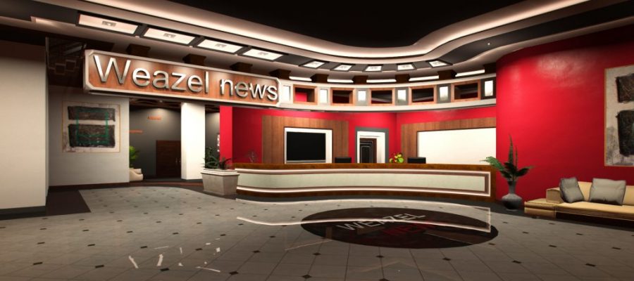 The Empty Walls of Weazel News